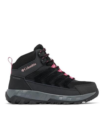 Imagem de Bota Columbia Feminina Strata Trail Preta / Salmão