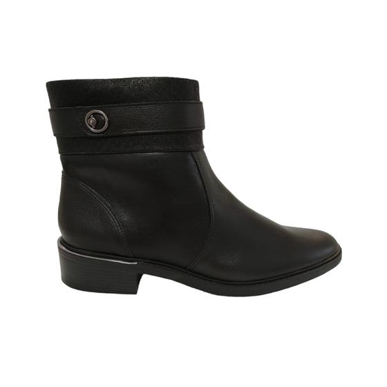 Imagem de Bota Comfortflex Coturno Ankle Boot C/Médio Salto Baixo