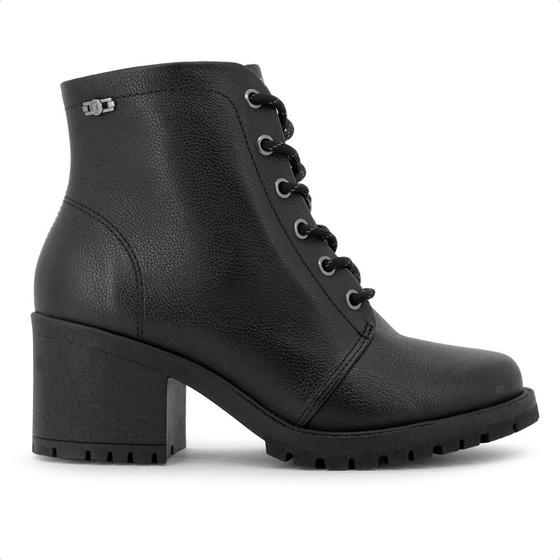 Imagem de Bota Comfortflex Coturno Tratorada Cano Curto Feminino