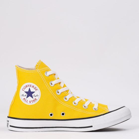 Imagem de Bota Converse All Star Lona Amarelo