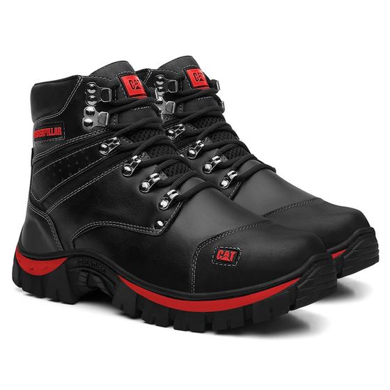 Bota Coturno Adventure Couro Antiderrapante Envio Imediato PVC06 Menor preço em Bota Coturno Adventure Couro Antiderrapante Envio Imediato PVC06