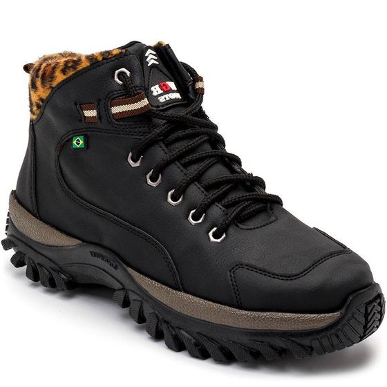 Imagem de Bota Coturno Adventure Feminino Super Macio e Resistente Solado Antiderrapante para Trilhas