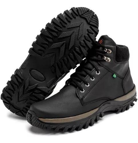 Imagem de Bota Coturno Adventure Masculina Cano Curto Trilha Super Conforto