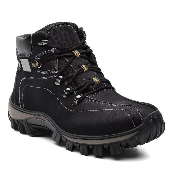 Imagem de Bota Coturno Adventure Masculina com Proteção no Bico Bota Resistente