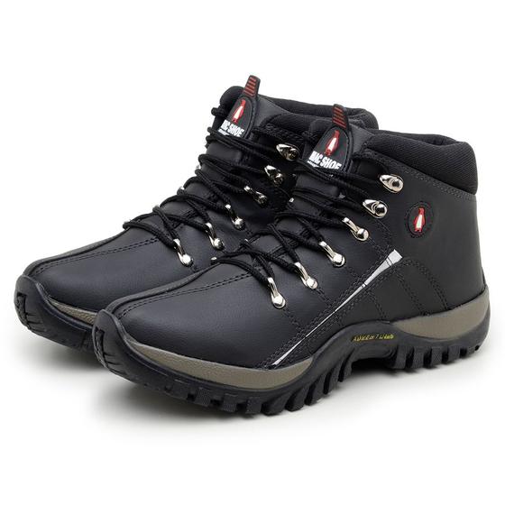 Bota Coturno Adventure Masculina Feminina Segurança Trabalho Trilha Escalada Viagens Confortável Reforçada Menor preço em Bota Coturno Adventure Masculina Feminina Segurança Trabalho Trilha Escalada Viagens Confortável Reforçada
