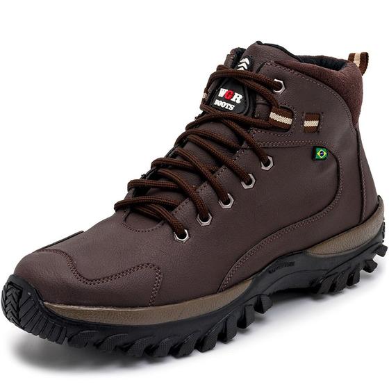 Bota Coturno Adventure Masculina Para Trilha Conforto Reforçada Menor preço em Bota Coturno Adventure Masculina Para Trilha Conforto Reforçada