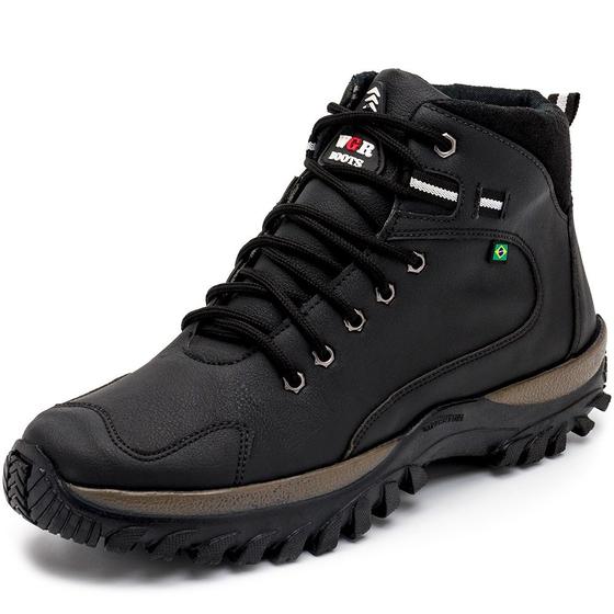 Imagem de Bota Coturno Adventure Masculina Para Trilha Conforto Reforçada