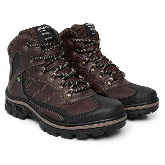 Bota Coturno Adventure Robusto Cano Médio Moda Casual Trilha Motoqueiro Sola Tratorada com Cadarço Menor preço em Bota Coturno Adventure Robusto Cano Médio Moda Casual Trilha Motoqueiro Sola Tratorada com Cadarço