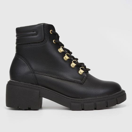 Bota Coturno Beira Rio Cano Curto Feminina Menor preço em Bota Coturno Beira Rio Cano Curto Feminina