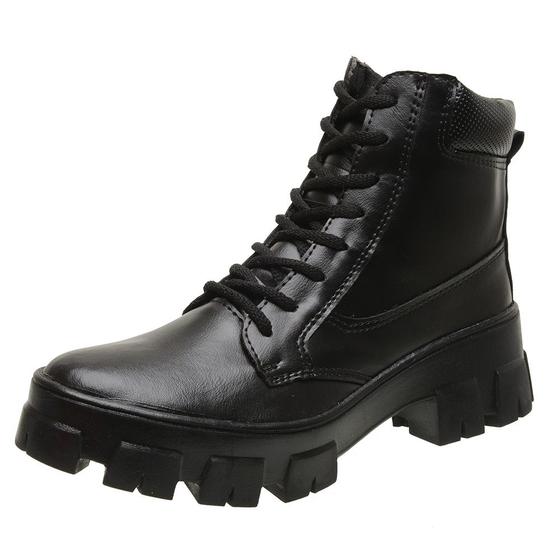 Imagem de Bota Coturno Casual Yoyo Store com Cadarço e Sola Borracha Robusta Tratorada