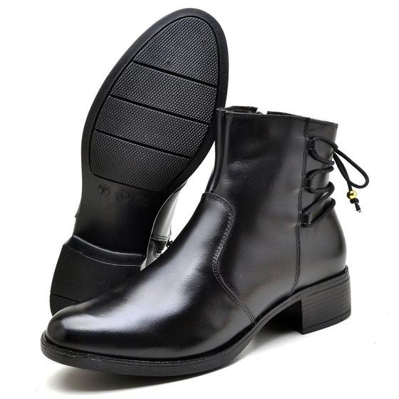 Imagem de Bota Coturno Country Montaria Feminina Top Franca Shoes Preto