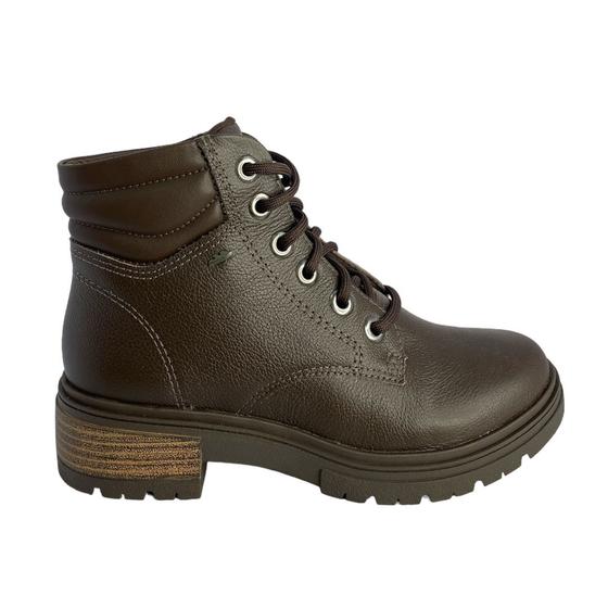 Imagem de Bota Coturno Dakota G9781 Em Couro Com Cadarço