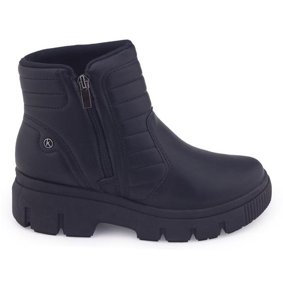 Imagem de Bota Coturno Fem Kolosh C3367 Cano Baixo zíper 6cm