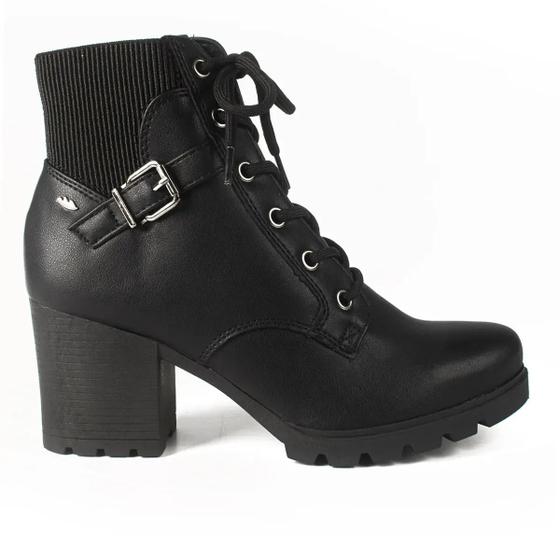 Imagem de Bota Coturno  Feminina Dakota de Salto Bloco G9541 Preto