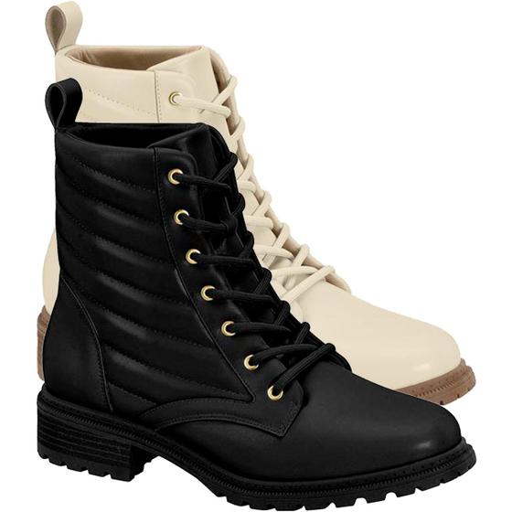 Bota Coturno Feminina Modare 7074.103 Menor preço em Bota Coturno Feminina Modare 7074.103