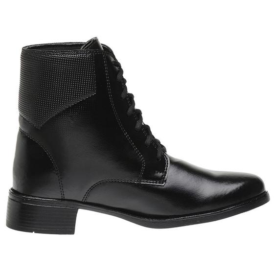 Imagem de Bota Coturno Feminino Cano Baixo de Amarrar Leve Conforto Moderna Gmm Shoes