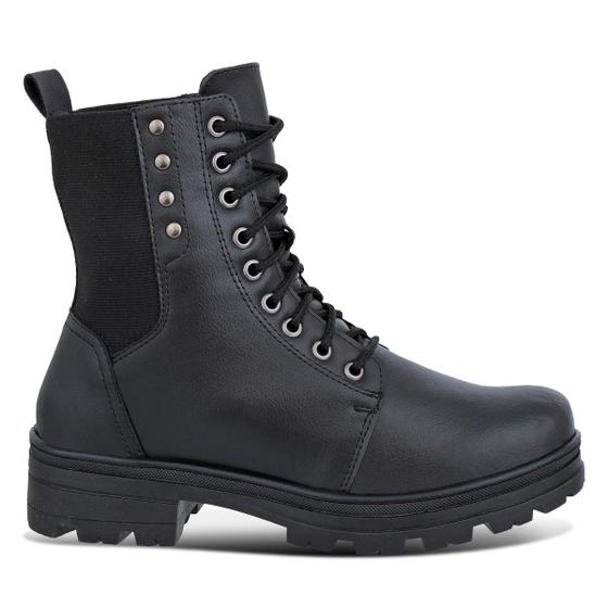 Imagem de Bota Coturno Feminino Preto Ref-4203