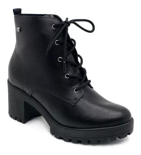 Imagem de Bota Coturno Feminino Ramarim Preto 22-56101