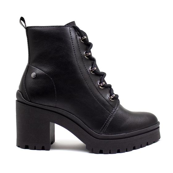 Imagem de Bota Coturno Feminino Ramarim Salto Bloco Tendência 23-50122
