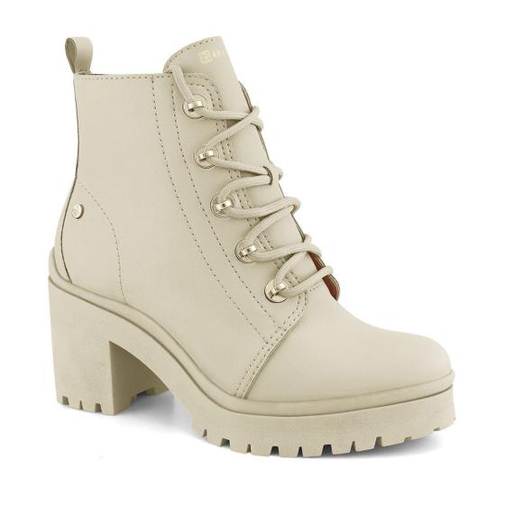 Coturno Tratorado Bota Coturno Feminina Ramarim Bota Ramarim