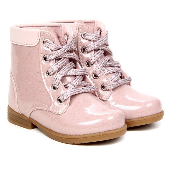 Bota Pampili Bota Infantil Feminina Zattini Bota Coturno Infantil