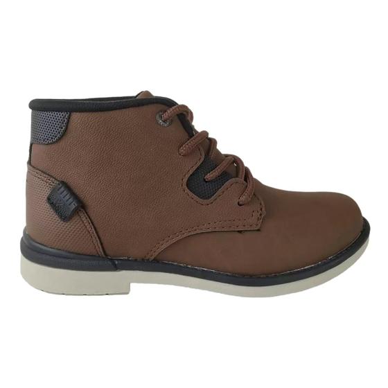 Bota Kidy Infantil Masculino Bota Coturno Infantil Coturno Azul