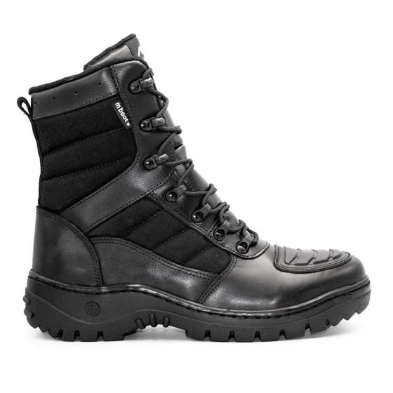 Imagem de Bota Coturno M Boot's Cano Alto Bull Combat Elite Motociclista Cordura Fabric Couro e resistente