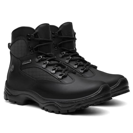 Imagem de Bota Coturno Masculina Adventure Macio Preto Trabalho