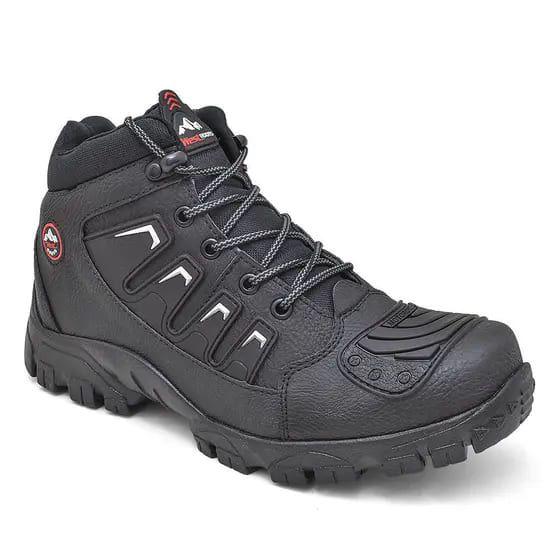 Bota Coturno Masculina West Line Trilha Montanha Preta Menor preço em Bota Coturno Masculina West Line Trilha Montanha Preta