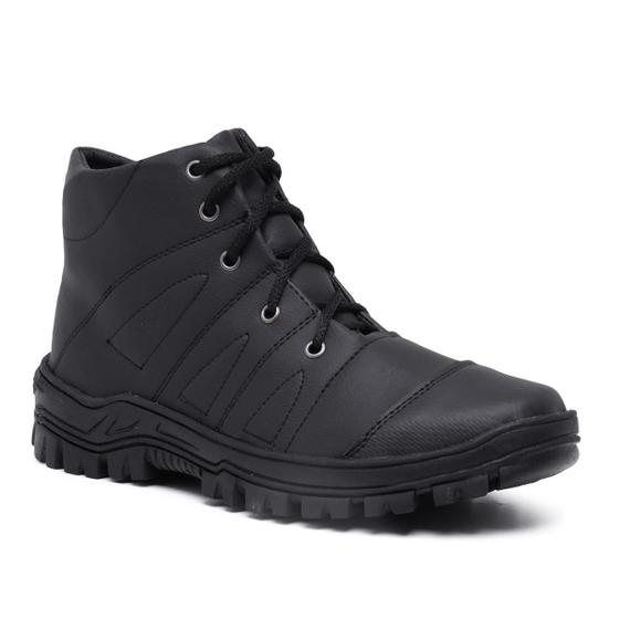 Imagem de Bota Coturno Masculino Adventure Cano Baixo Tênis Trilha Motoqueiro Reforçado Macio