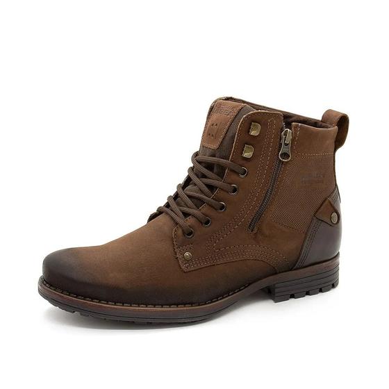 Imagem de Bota Coturno Masculino Couro Pegada