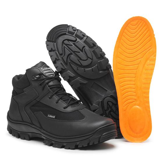 Imagem de Bota Coturno Masculino Couro Schiareli 980 Cano Curto Adventure