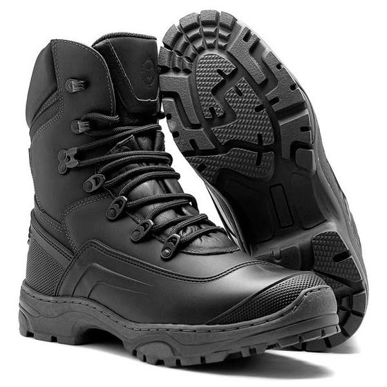 Imagem de Bota Coturno Masculino Macio Casual Preto Venetto Moderno