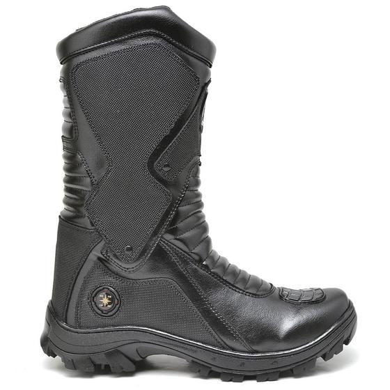 Bota Coturno Militar Masculina Tática Botina Tornado Couro - Main Image