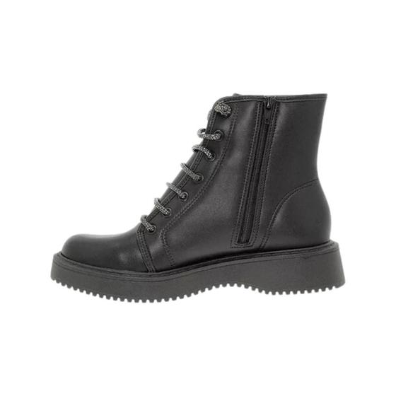 Imagem de Bota coturno moleca c/ strass e zíper