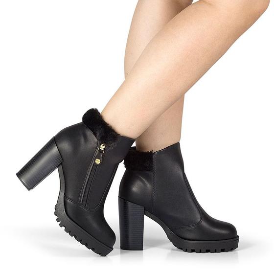Bota Coturno Moleca Bota Cano Alto Moleca Bota Coturno Moleca