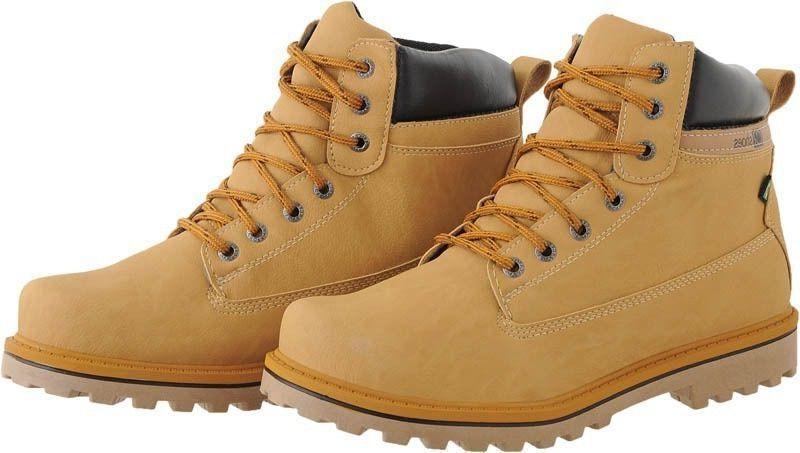 Imagem de Bota Coturno Neway Crshoes Zíper Masculino Mostarda