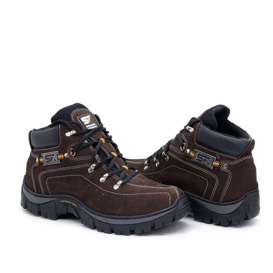 Imagem de Bota, Coturno Original StepFront masculino confortável palmilha em gel PU, solado costurado