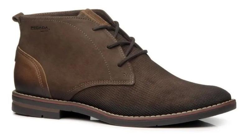 Bota Coturno Pegada Masculino Rustic Couro 121979-20 Menor preço em Bota Coturno Pegada Masculino Rustic Couro 121979-20