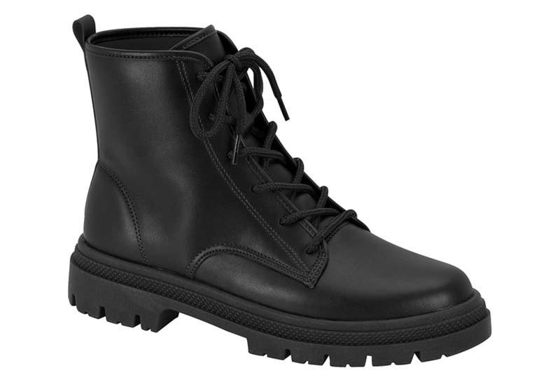 Imagem de Bota Coturno Preto Moleca Tratorada Feminina 5344.101