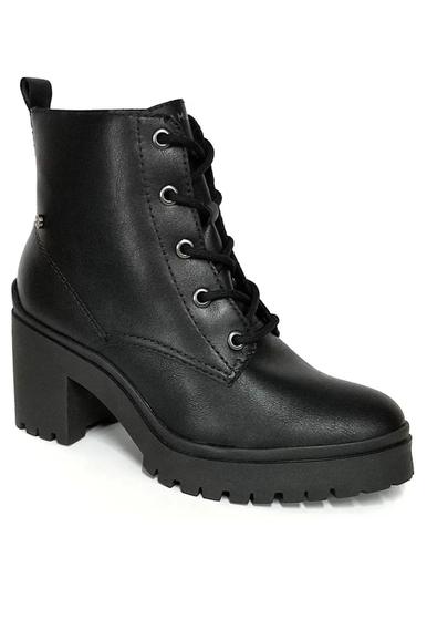 Imagem de Bota Coturno Salto Grosso Feminino Ramarim 2350121 Preto