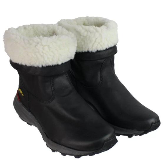 Imagem de Bota Couro Bull Terrier Snow II Feminina - Preto