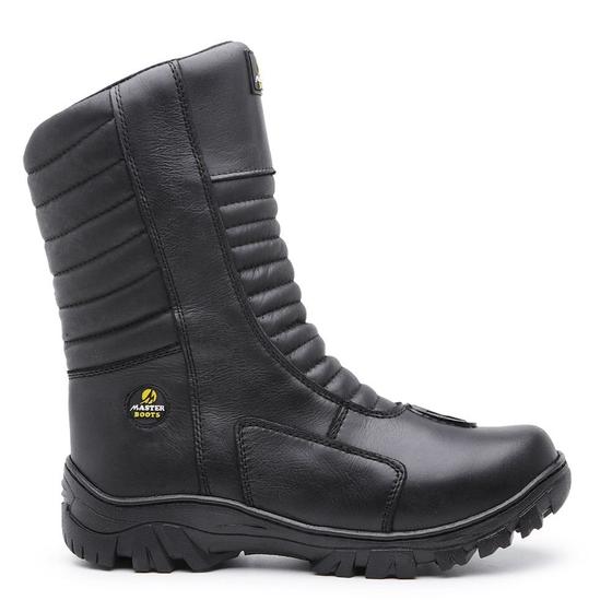 Imagem de Bota Dakkar Cano Longo Em Couro SemiImpermeável Master Boots