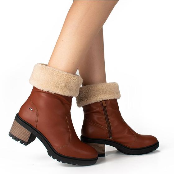 Pelinho Bota Cano Curto Com Pelo Dentro Bota Infantil Bota De Cano