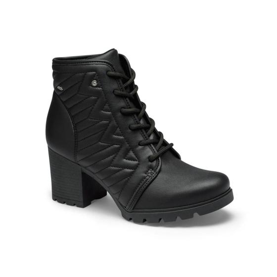 Imagem de Bota Dakota G9602 Salto Grosso Ankle Boot Tratorada Feminina