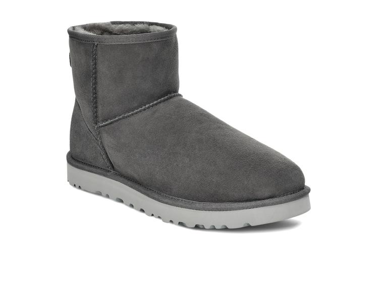 Imagem de Bota de moda UGG Classic Mini para homens cinza escuro tamanho 16