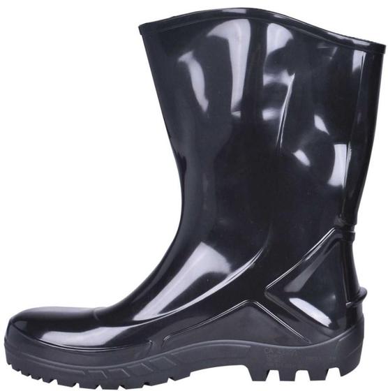 Imagem de Bota de Segurança Cano Médio com Forro PVC Preto Nº 42