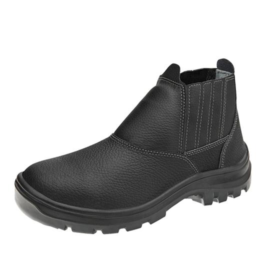Bota de segurança de couro preta bico plastico - num. 40 - ref. 10vb48-bp é boa?