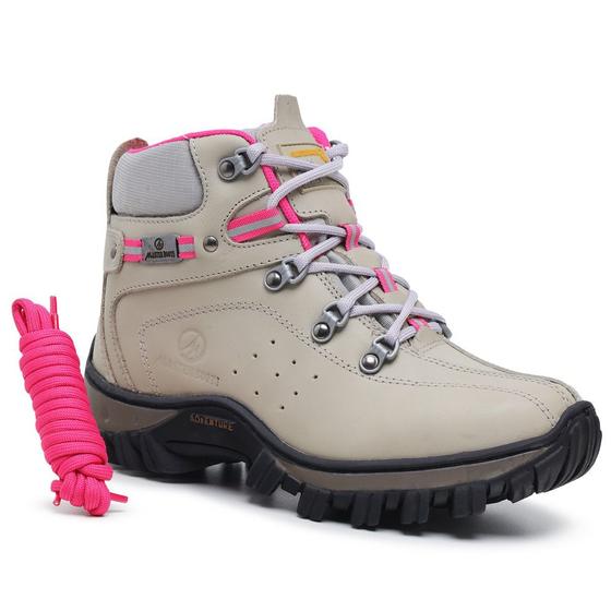 Com Ca Bota Caterpillar Feminina Rosa Bota De Segurança