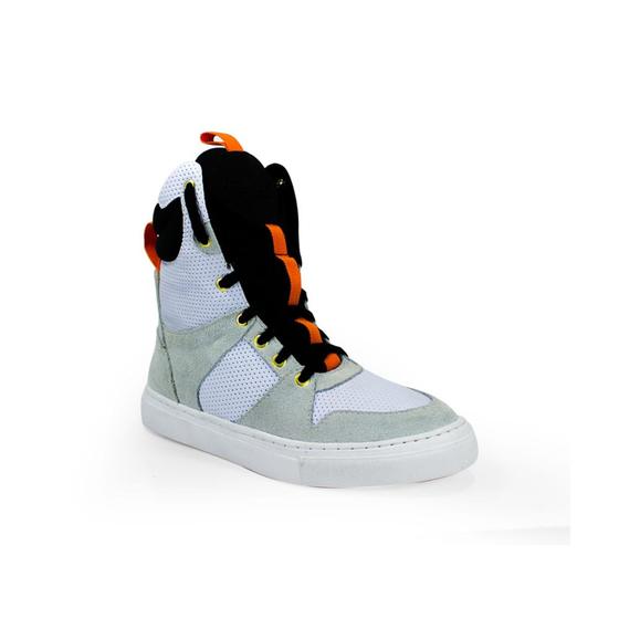 Imagem de bota de treino feminina academia tenis sneaker fitness de malhar cano alto confortavel  33 ao 41